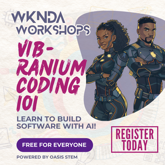Image of: WKNDA Workshops: Vīb-branium Coding 101